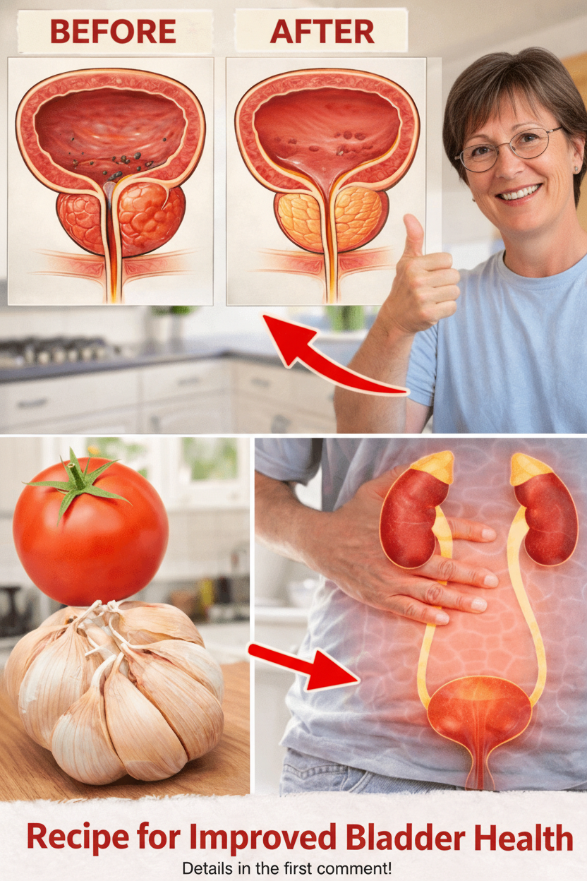 Unlock Natural Prostate Wellness: The Simple Tomato and Garlic Drink You Need