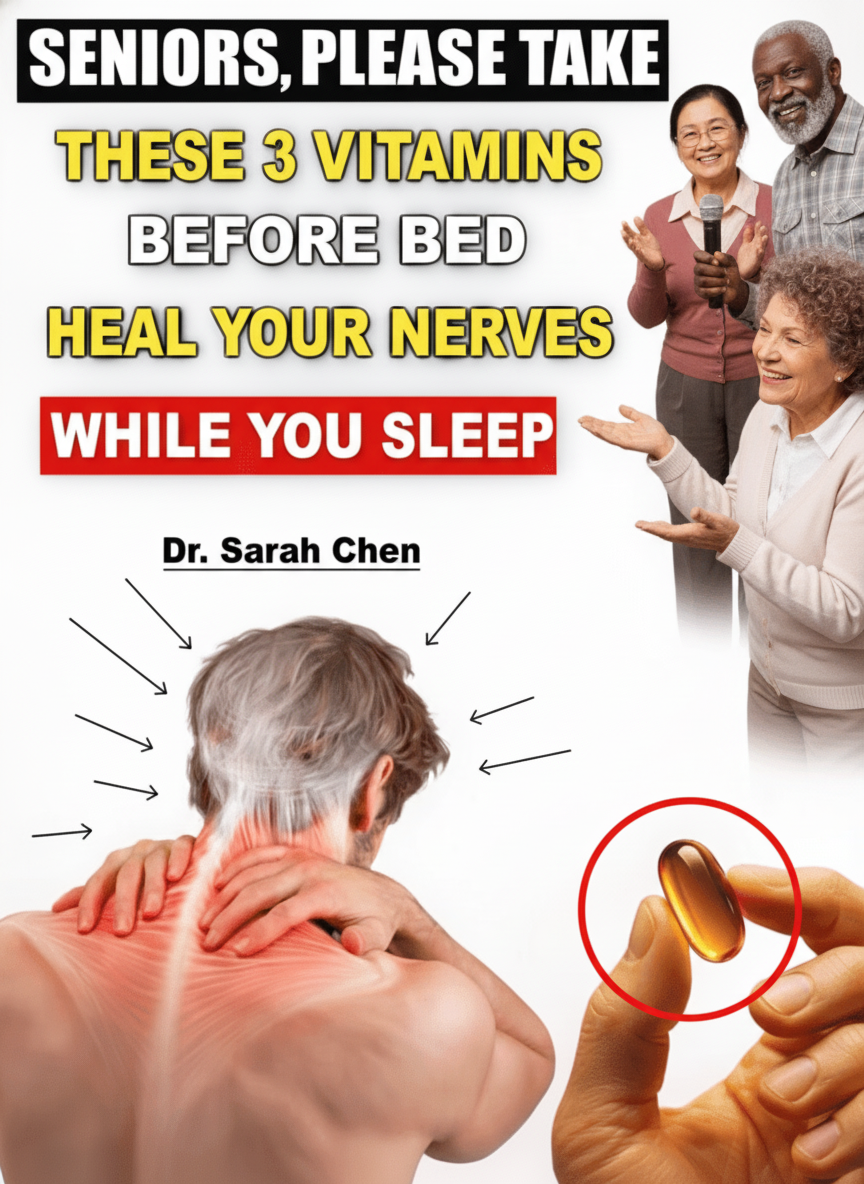 3 Bedtime Vitamins to Support Leg Strength After 60: The Overlooked Secret to Lifelong Mobility and Independence