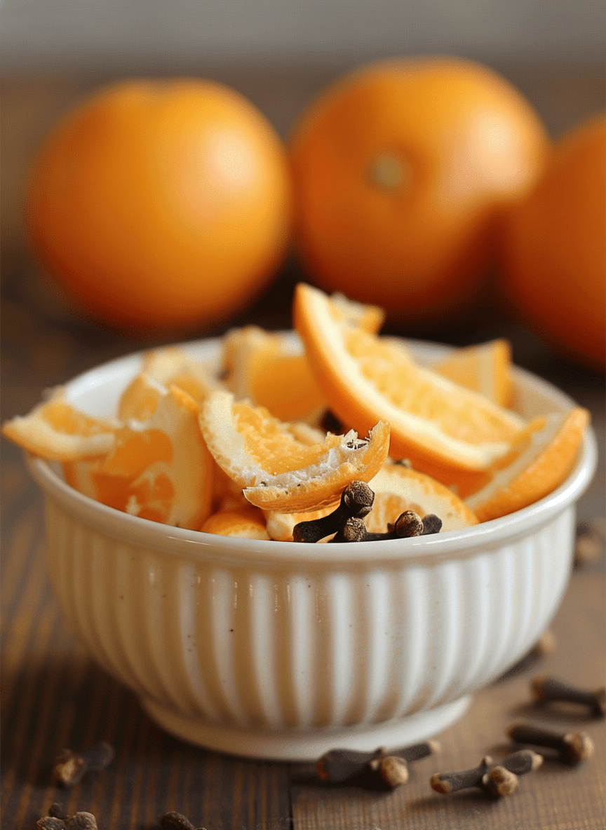 Cloves with Lemon or Orange Peel: A Simple Brew with Powerful Benefits 🍋🍊🌿
