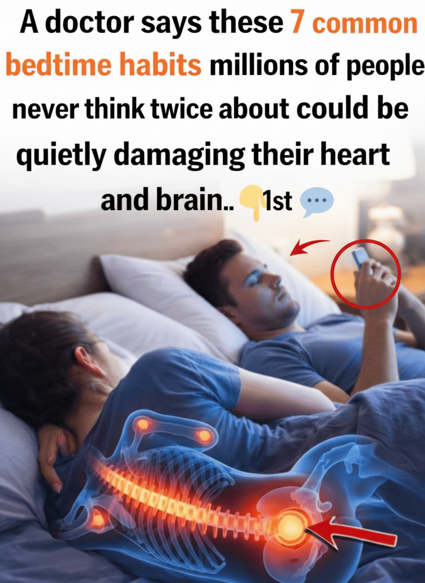 Nighttime Dangers: The Bedtime Habits Silently Harming Your Heart and Brain
