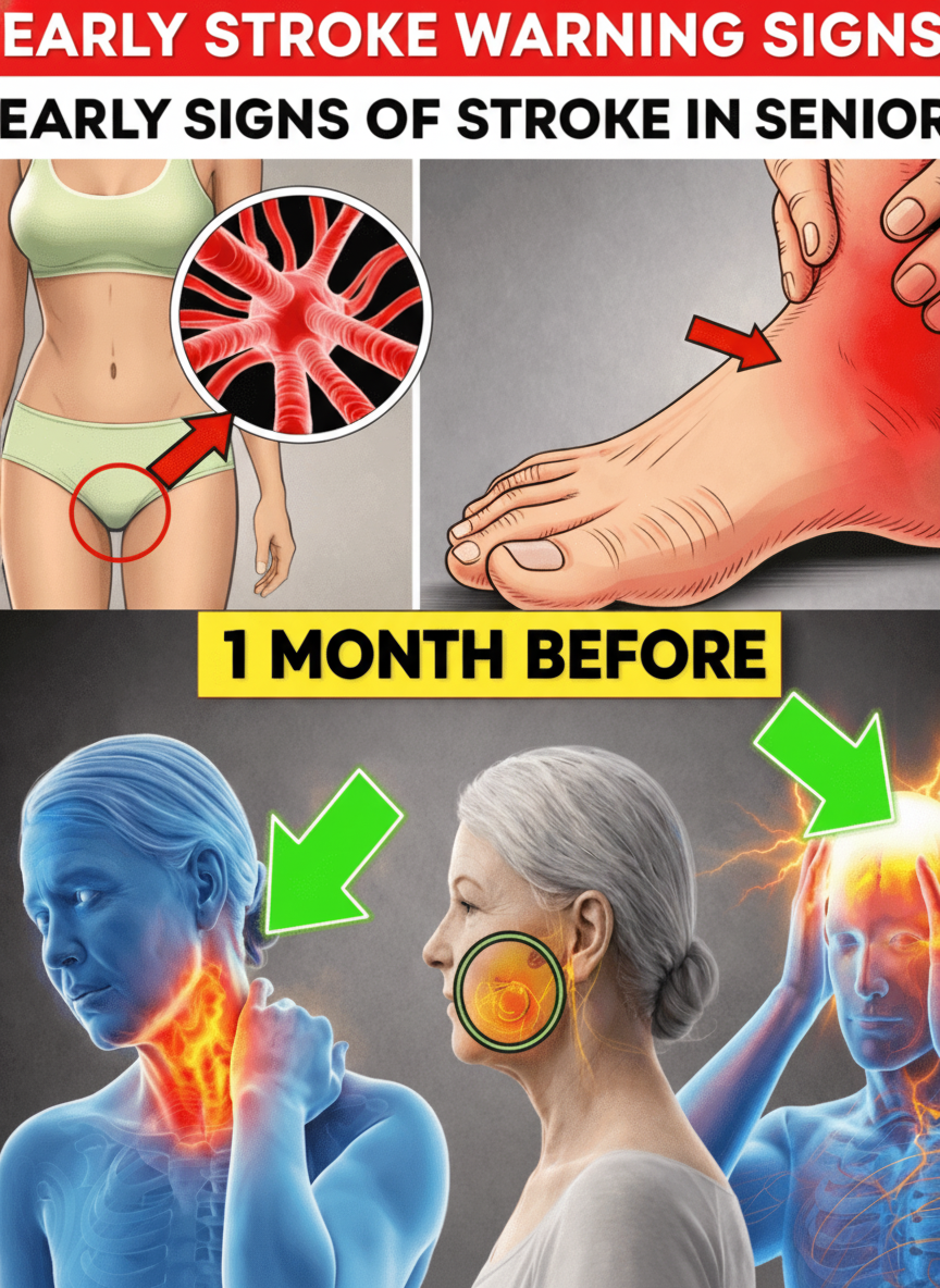 Stroke Alert: 10 Early Warning Signs to Watch For (They Can Appear Days Before!)
