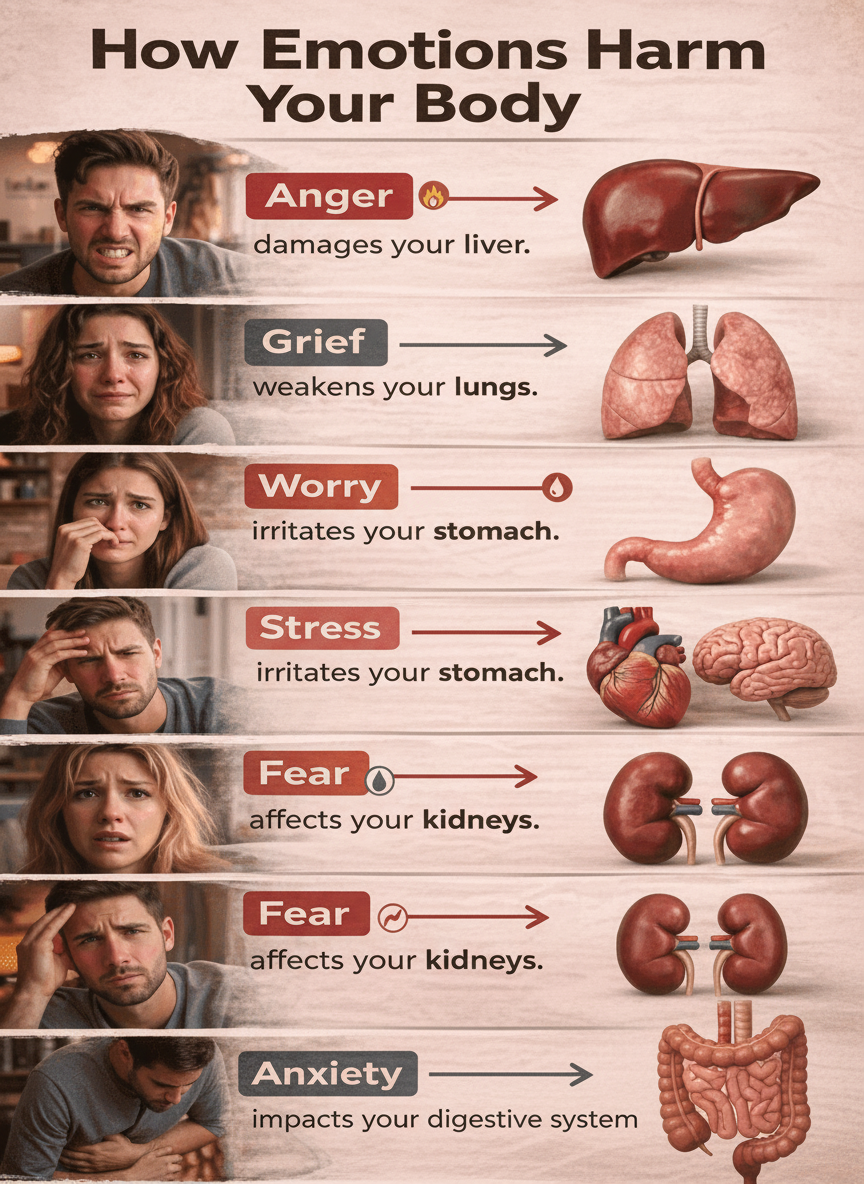 The Silent Link: How Your Emotions Affect Your Organs & What Seniors Can Do