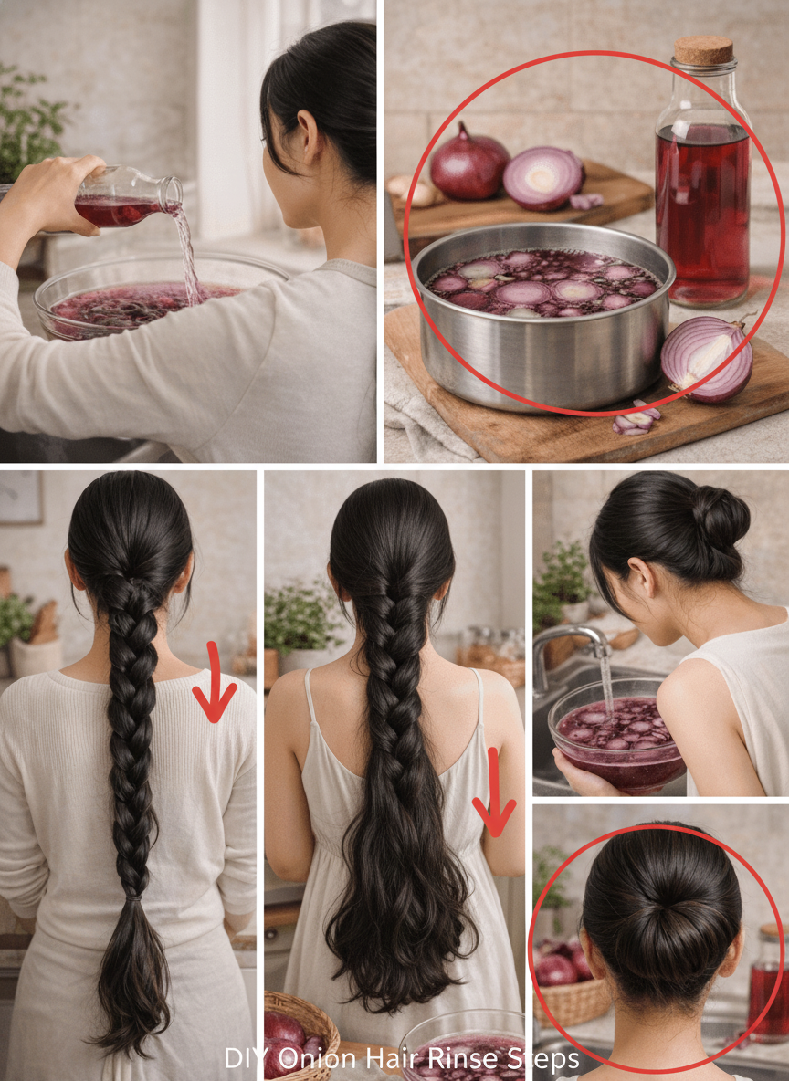 Onion Water for Stronger, Shinier Hair: Your Simple DIY Solution