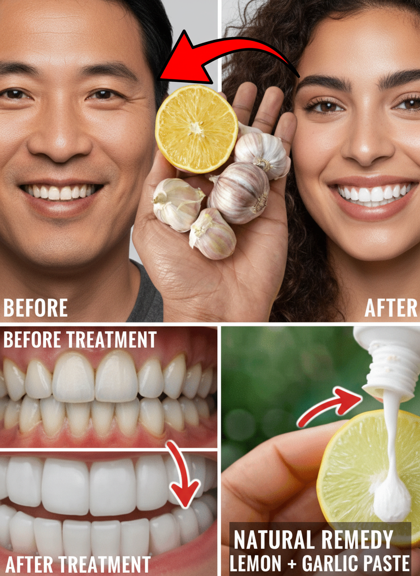Discover the Natural Secret to Whiter Teeth: Banana, Ginger & Lemon Power