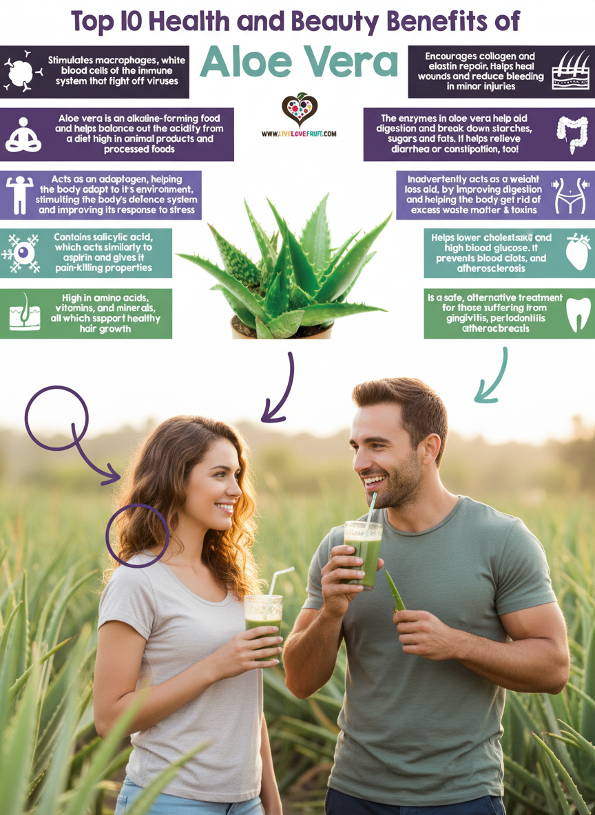 Unlocking the Power of Aloe Vera: Top Health & Beauty Benefits