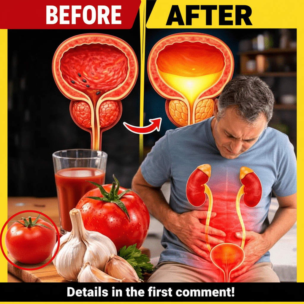 Exploring the Potential of a Simple Tomato and Garlic Drink for Prostate Comfort