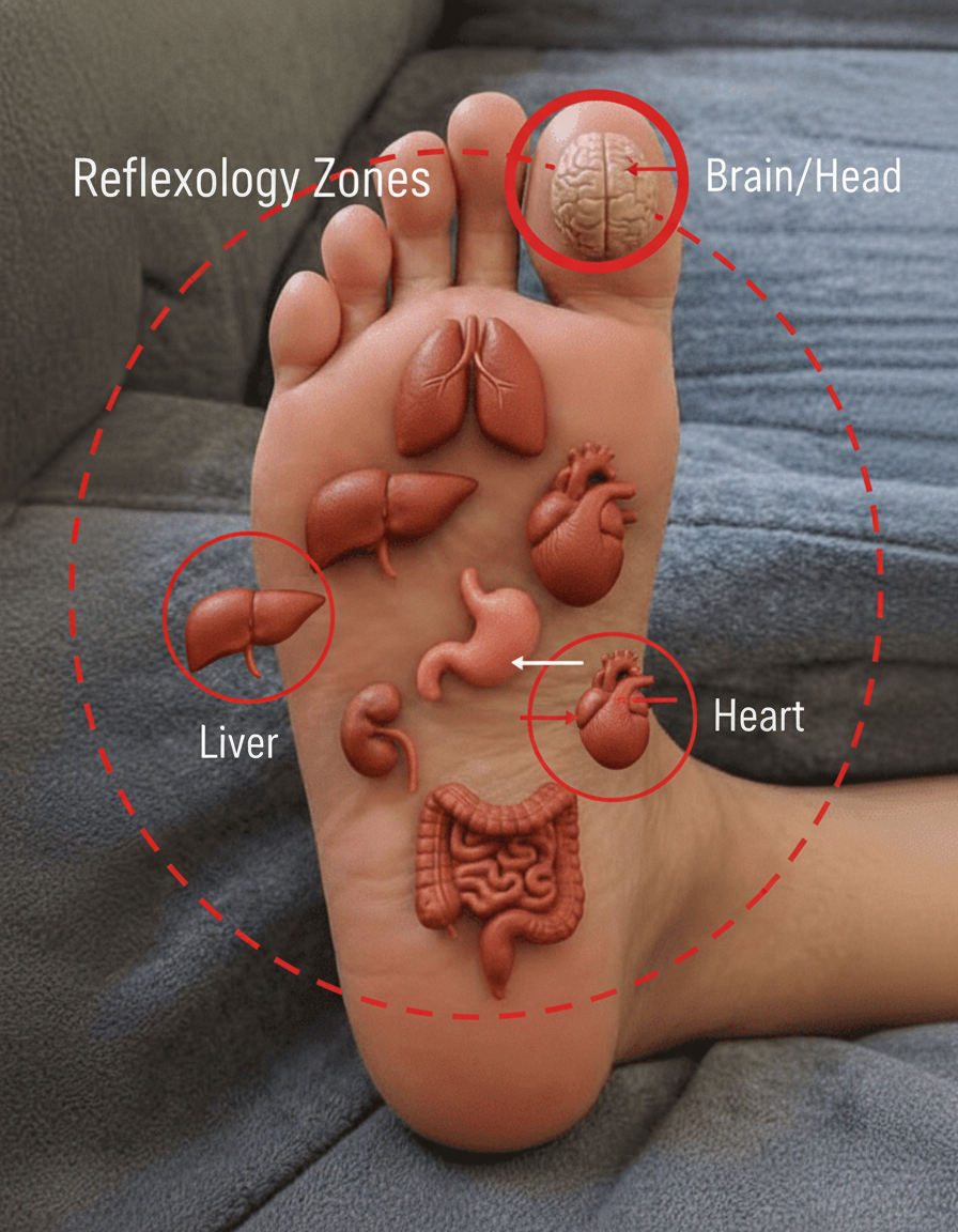 Reflexology: Unlocking Your Body's Secrets Through Your Feet