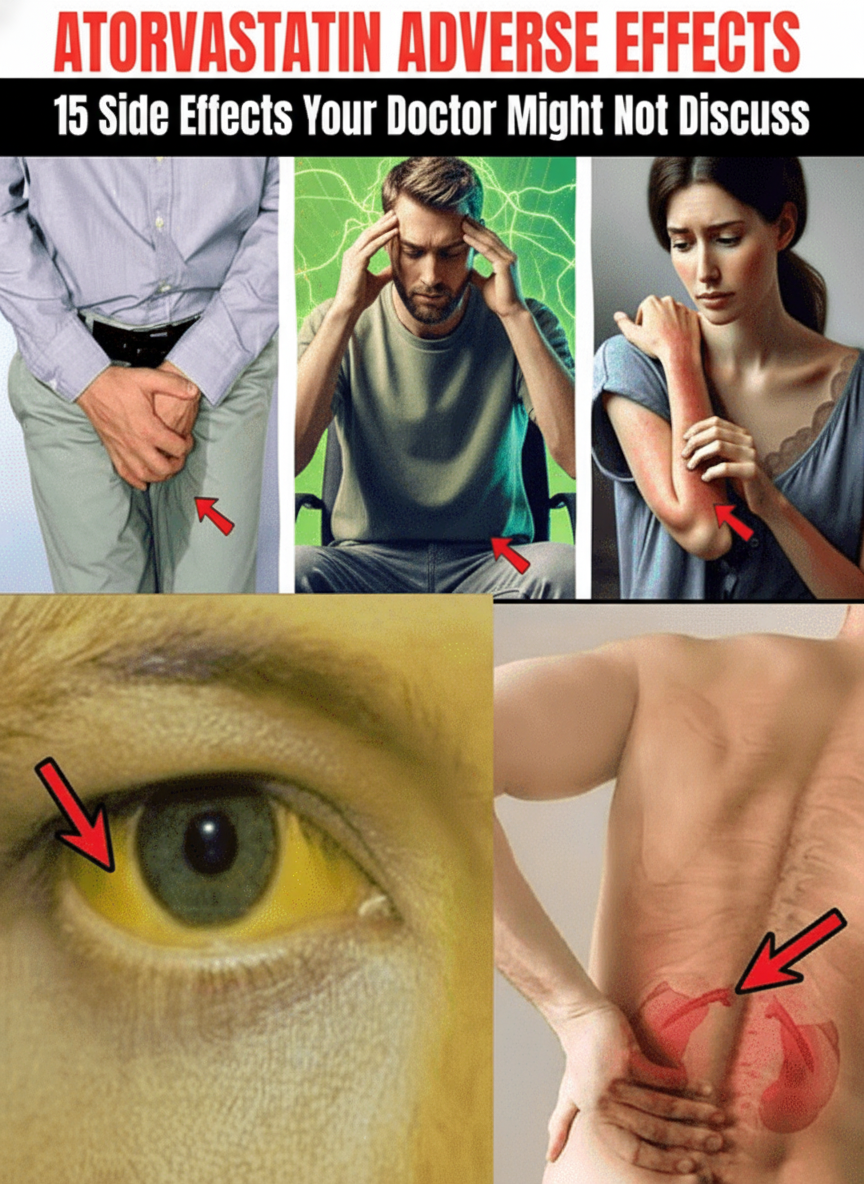 15 Critical Atorvastatin Side Effects Your Doctor May Not Have Time to Explain