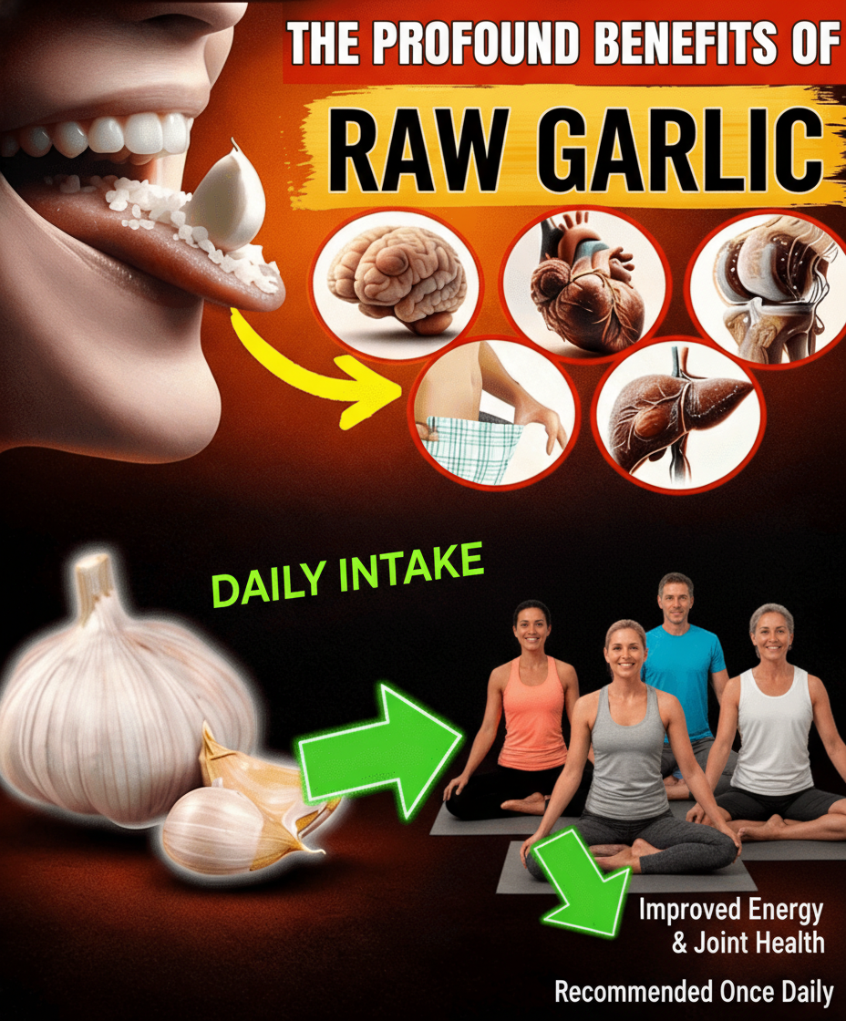 Unlocking the Power of Raw Garlic: Science-Backed Benefits for Your Body Every Day