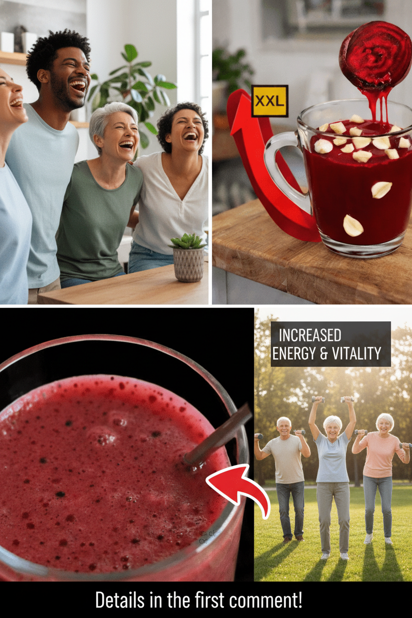 Revitalize Your Vitality: A 5-Minute Beetroot Elixir for Men Over 50 to Boost Energy, Stamina, and Circulation Naturally