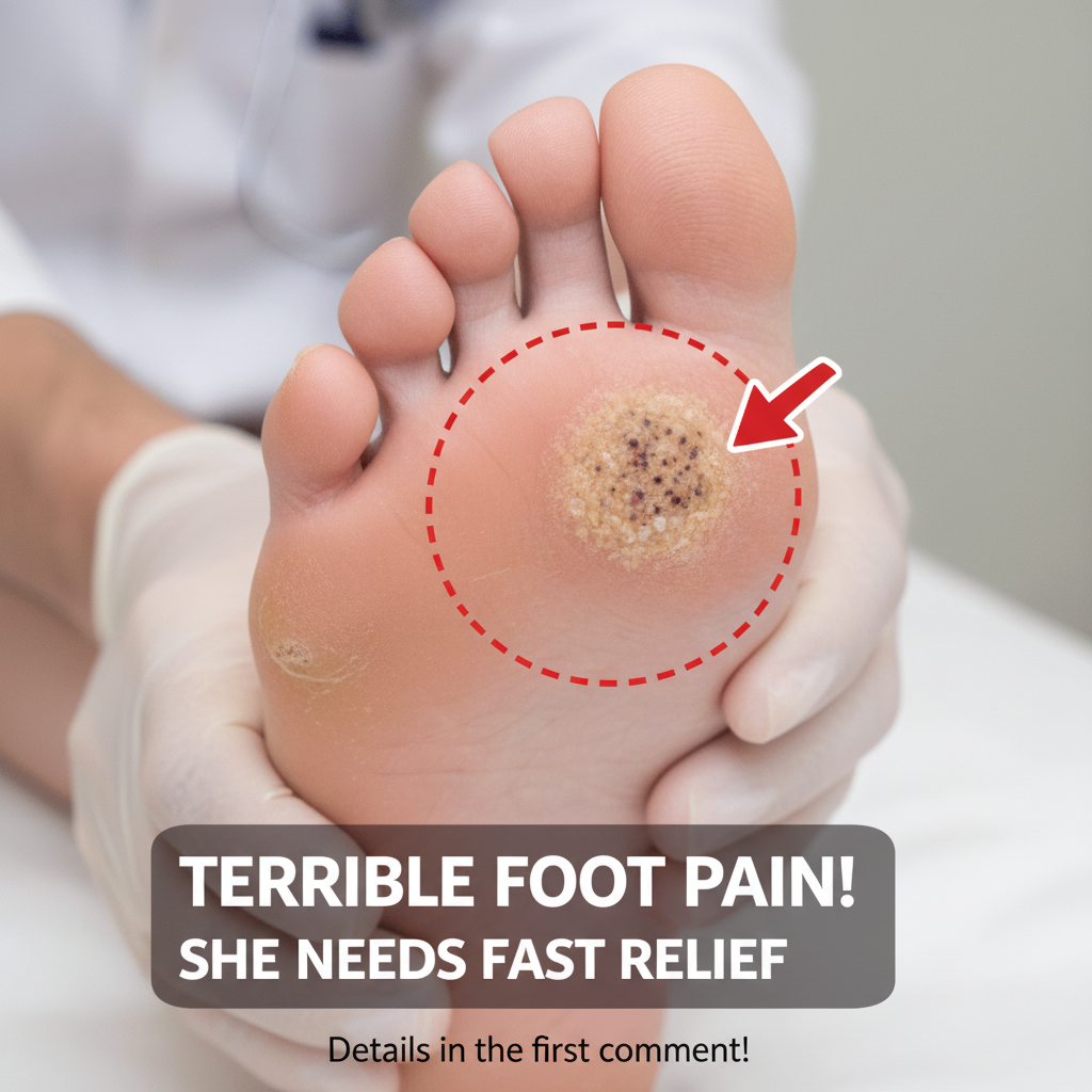 Child's Foot Pain: Hard Spot with Black Dots? Quick Comfort & What Parents Should Know Before a Big Day