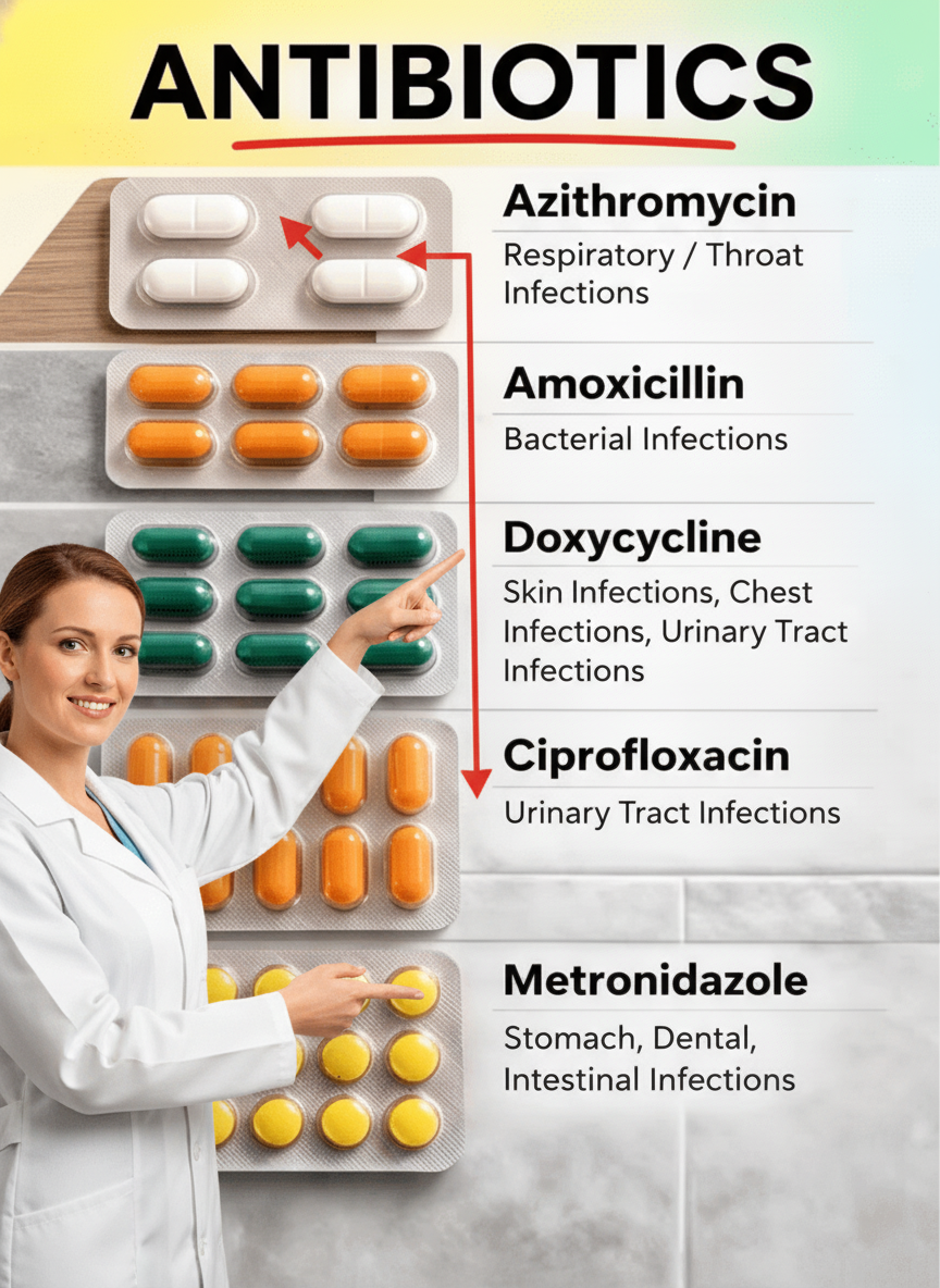 Beyond the Medicine Cabinet: A Guide to 5 Common Antibiotics and Their Proper Use