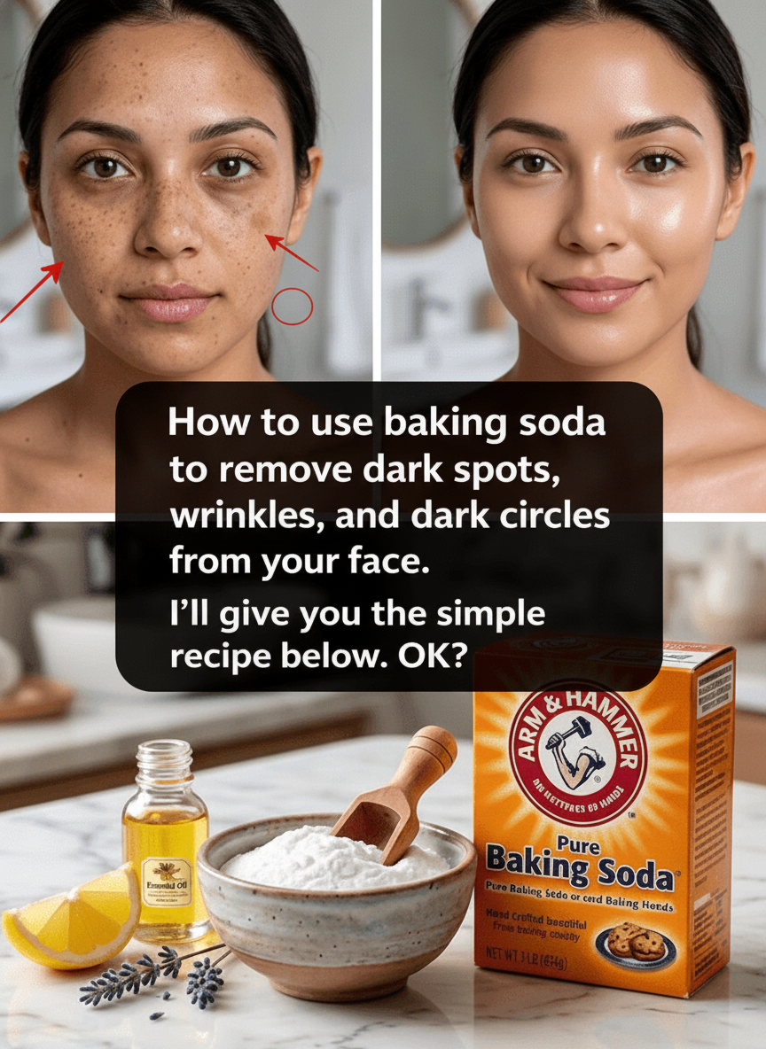 Baking Soda in Skincare: A Gentle Approach for Dark Spots, Fine Lines, and Under-Eye Concerns