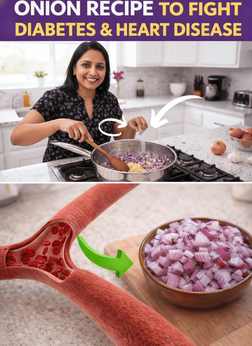 The Overlooked Power of Purple Onions: A Simple Dietary Key for Senior Heart and Blood Sugar Health