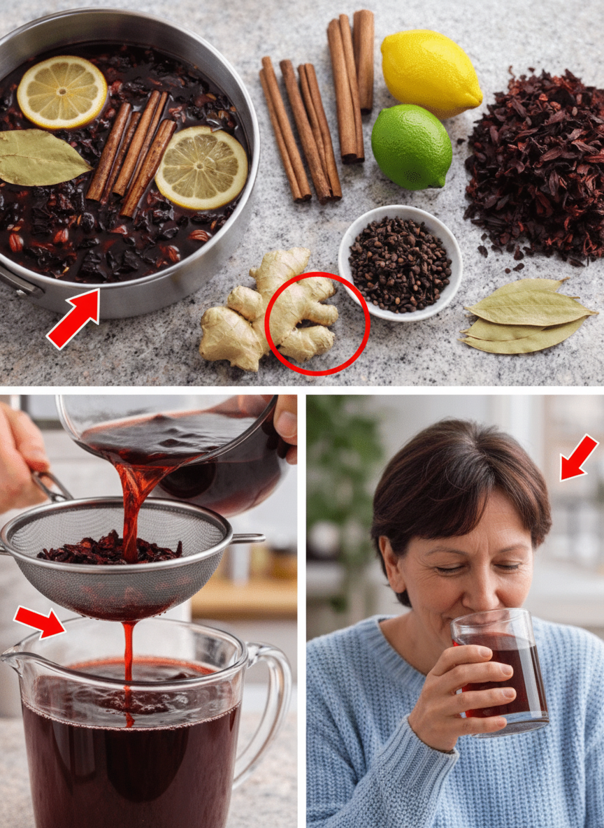Unlock Comfort: The Spiced Hibiscus Tea Ritual for Mind & Body