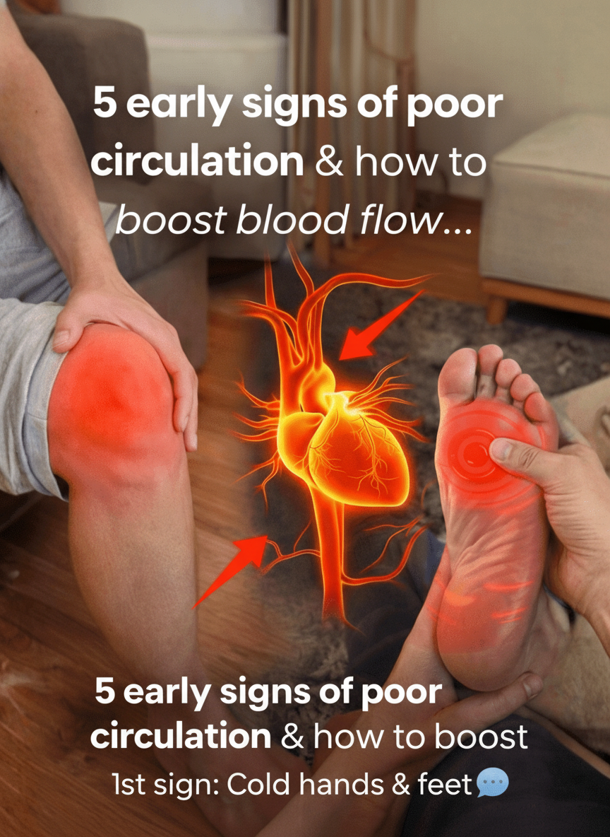 Unmasking Poor Circulation: 5 Early Warning Signs & Natural Strategies for Better Blood Flow