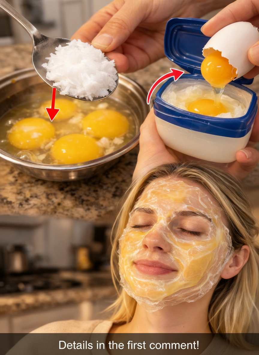 Unlock Overnight Radiance: My Mom's Unexpected Egg Yolk and Petroleum Jelly Mask Discovery