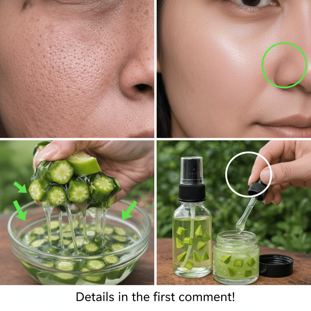 Unlock Radiant Skin: The Unexpected Power of Okra for Pore Tightening and Skin Vitality