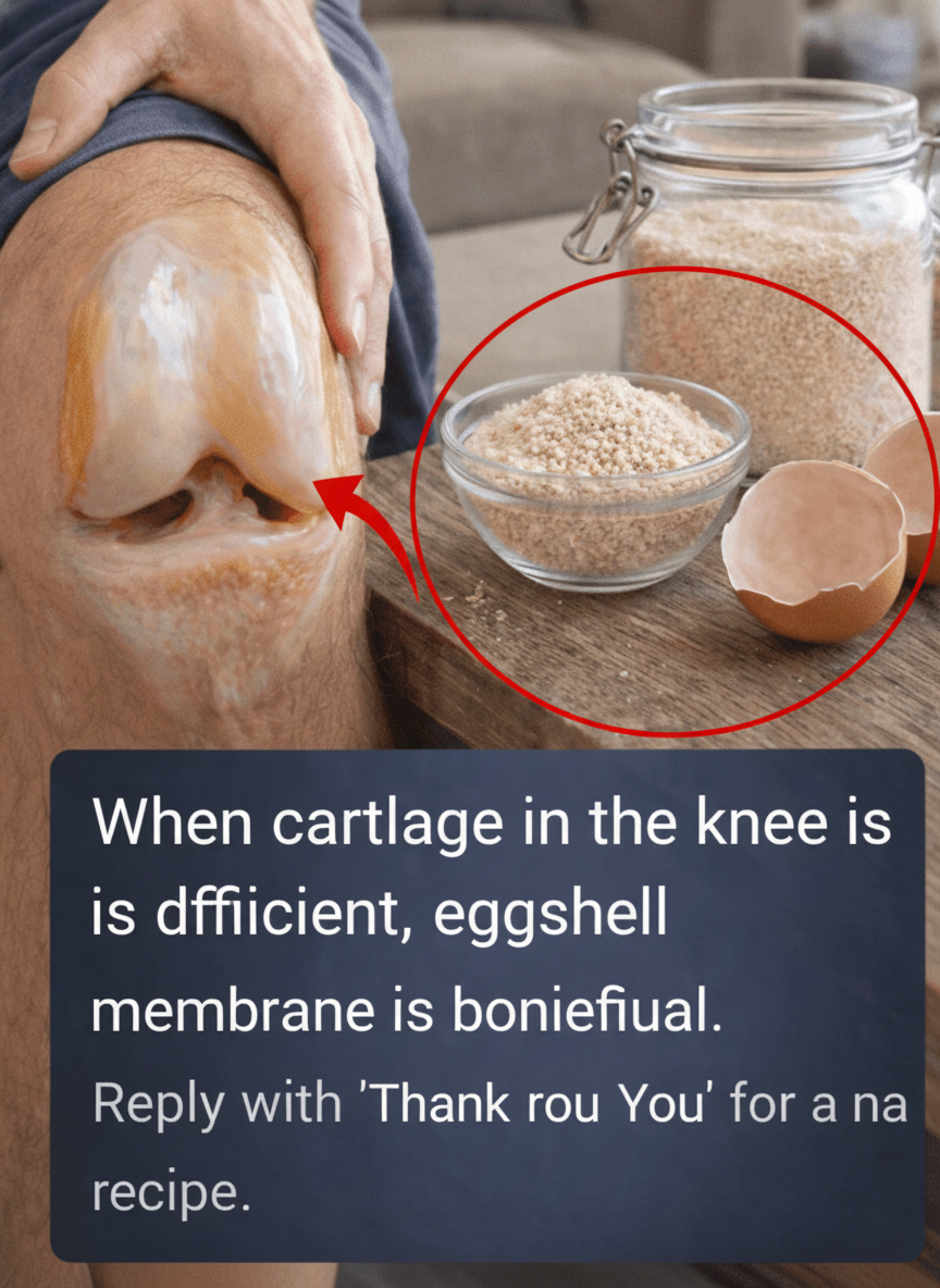 Eggshells: The Natural Secret to Restoring Collagen and Relieving Knee Pain