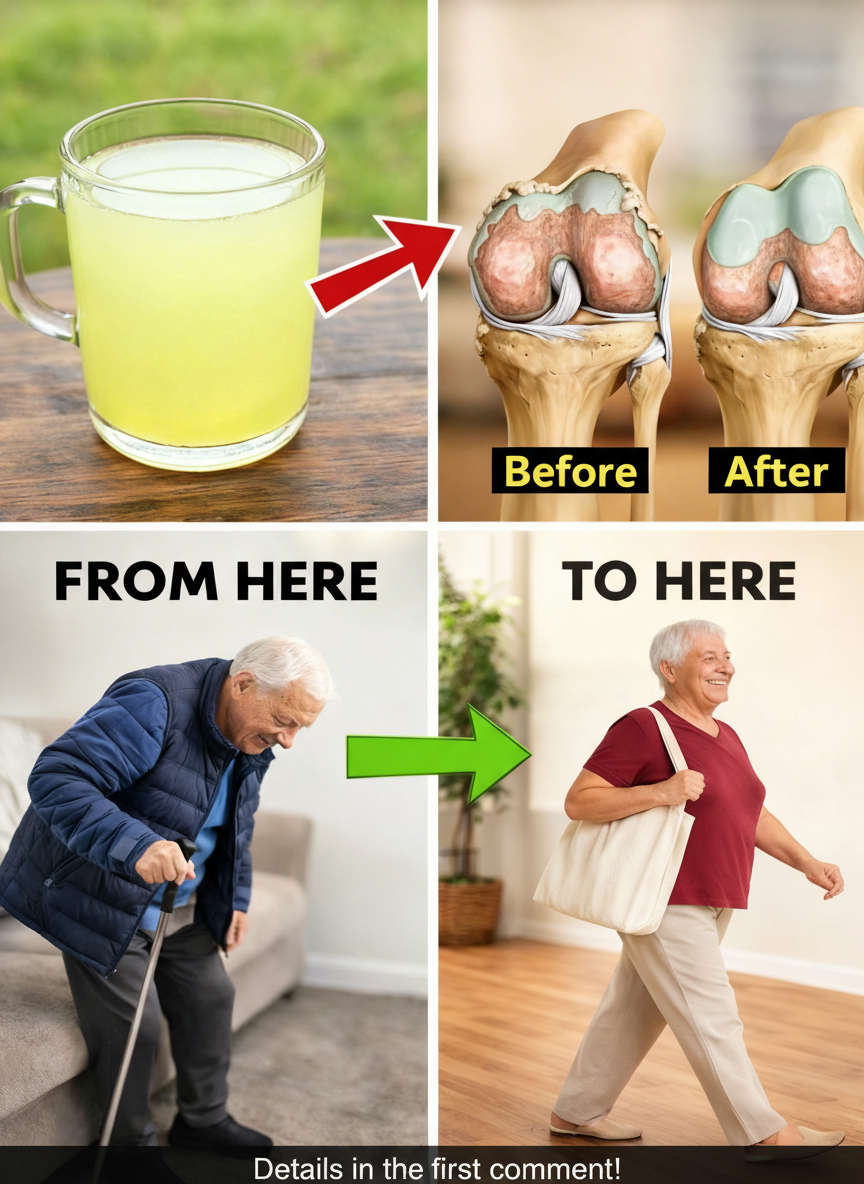 Seniors, Soothe Your Knees: The Anti-Inflammatory Drink for Joint Comfort