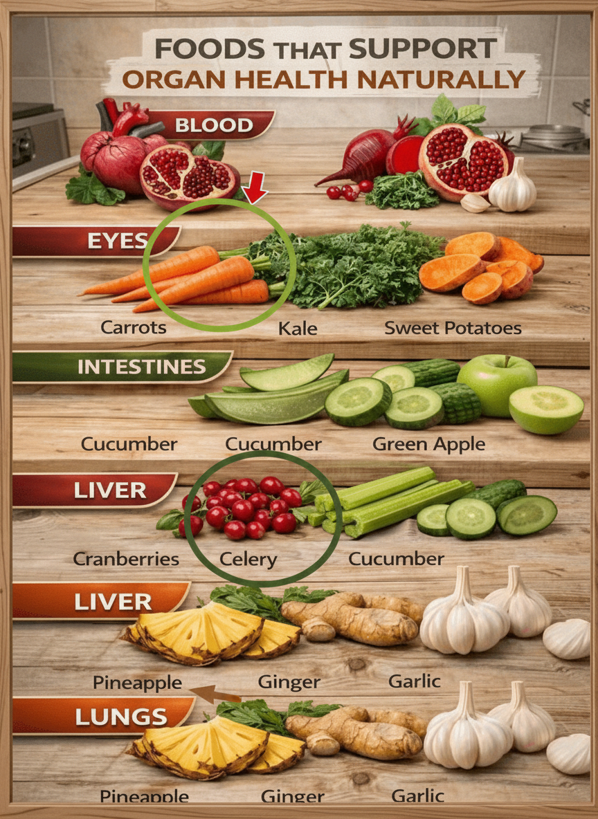 Nourish Your Inner Self: Everyday Foods for Optimal Organ Health