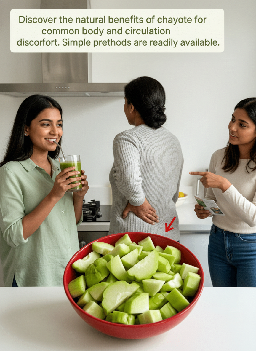 Chayote After 60: The Simple Habit for Greater Comfort and Vitality