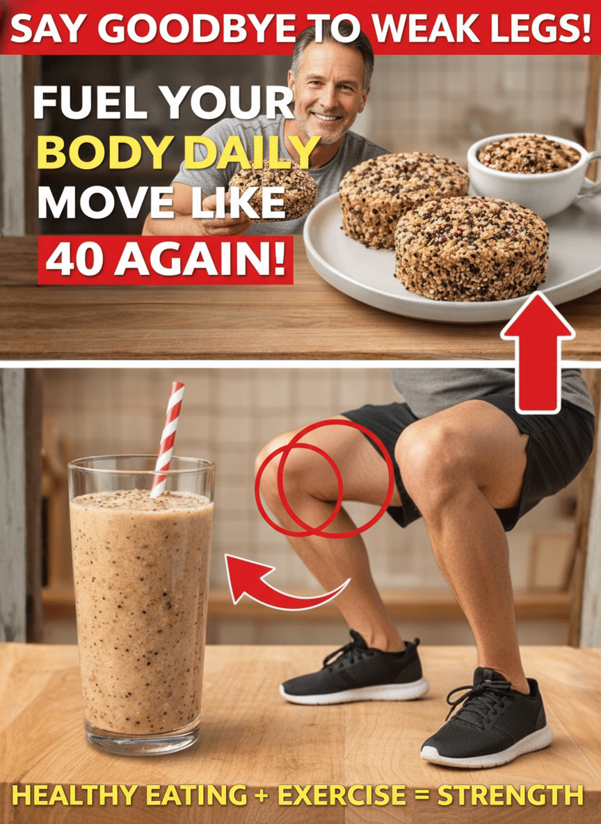Unlock Lasting Leg Strength After 80: The Daily Superfood Seniors Are Embracing