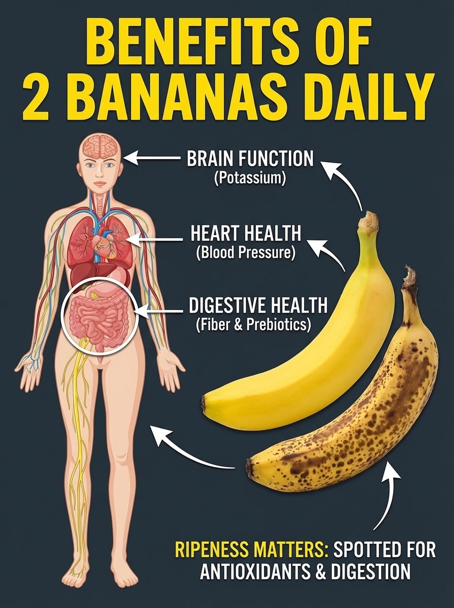 The Shocking Truth: What Happens When You Eat 2 Bananas Every Single Day?