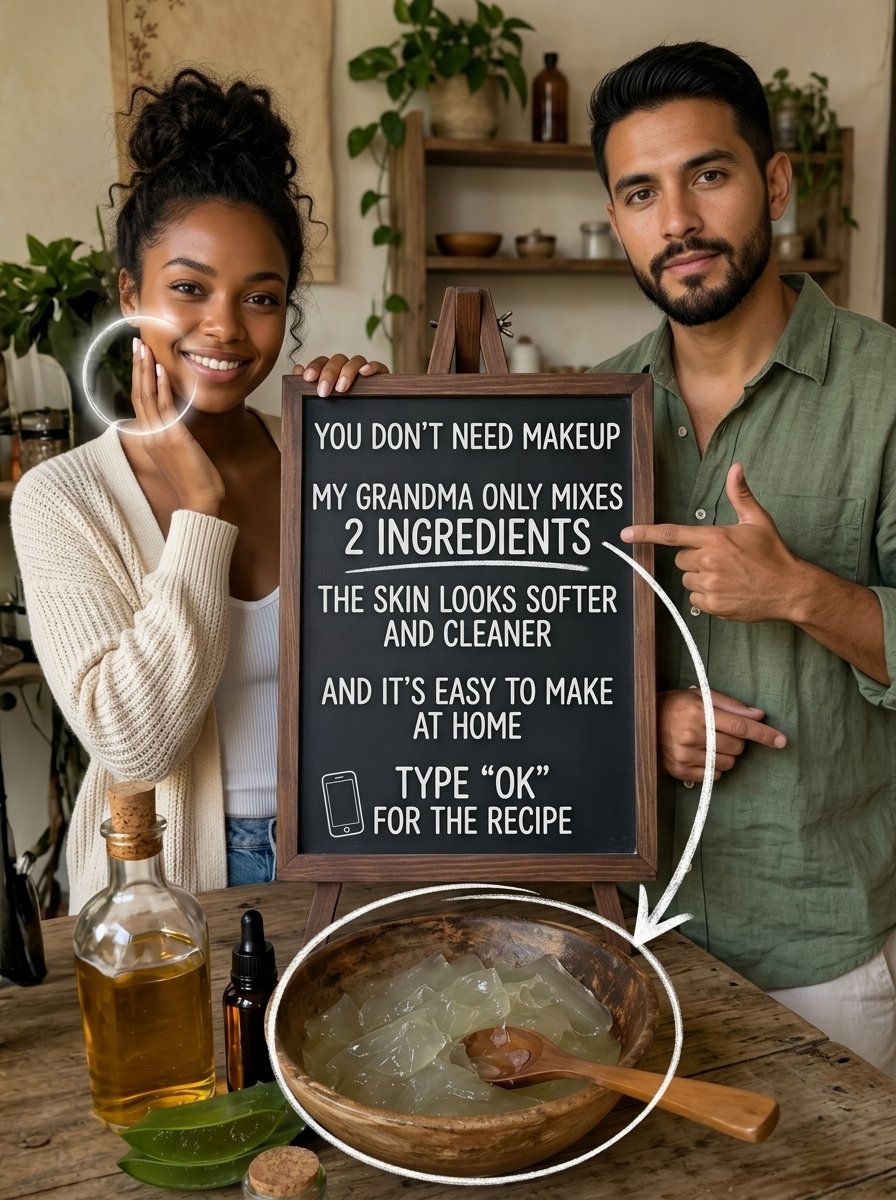 The 2-Ingredient 'Grandma Secret' That's Making Everyone Ditch Expensive Skincare for Radiant Skin!