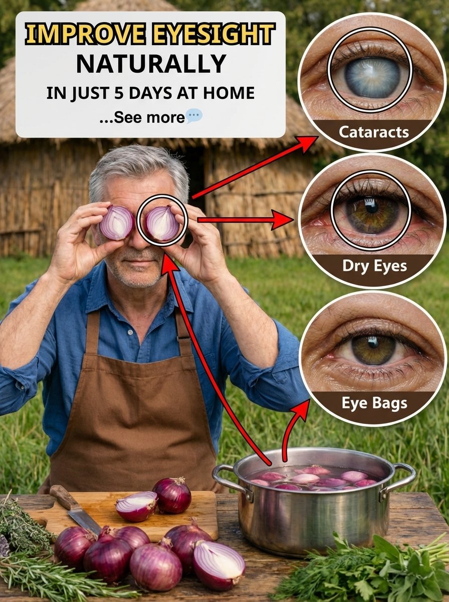 Forget Everything You Knew: This SIMPLE Onion Drink Could REVOLUTIONIZE Your Eye Health!