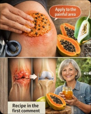 The Ancient Secret for Aching Joints You WISH You Knew Sooner: Green Papaya & Seed Paste Revealed!
