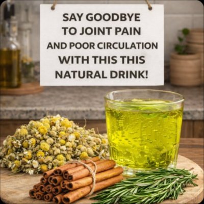 Unlock Nature's Secret: This 3-Ingredient Tea Could END Your Joint Pain & Boost Circulation!