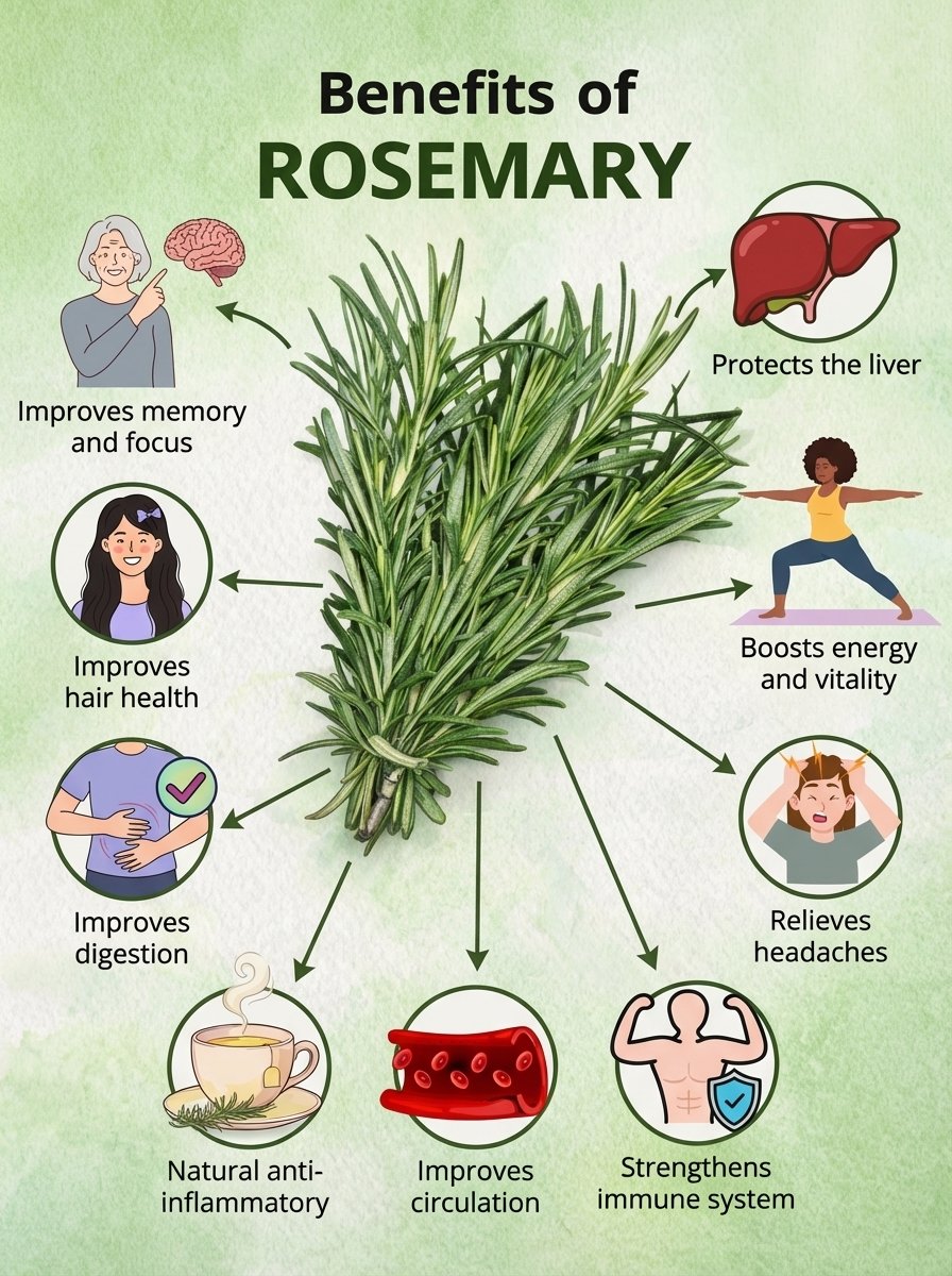 The Hidden Power of Rosemary: 7 Surprising Ways This Ancient Herb Can Revolutionize Your Health & Beauty Routine!