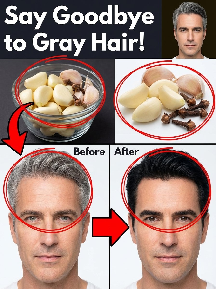 Gray Hair SOS! This 2-Ingredient Kitchen Secret Is Going Viral for a Reason (And It's NOT Dye)