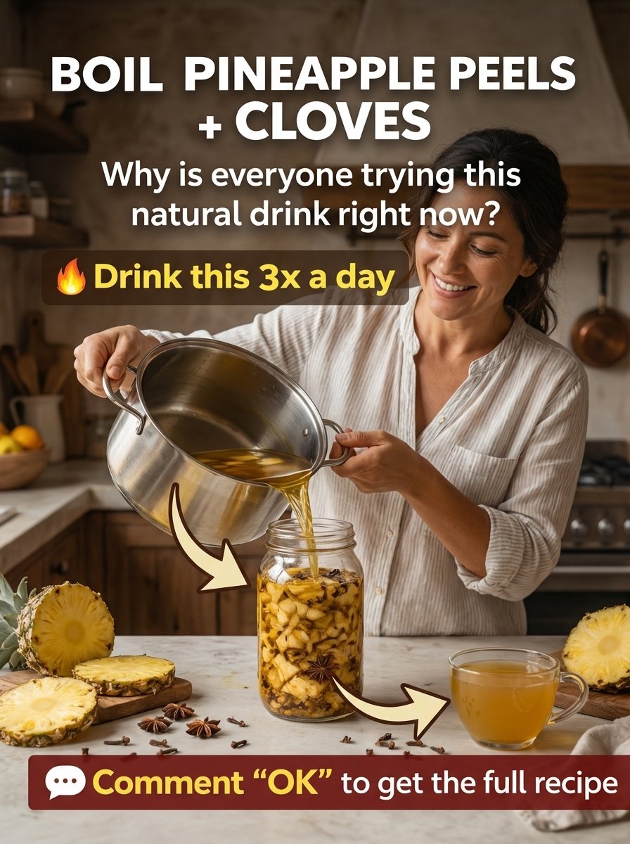 The Secret Daily Drink You're Missing: Don't Throw Out Your Pineapple Peels Before You See THIS!