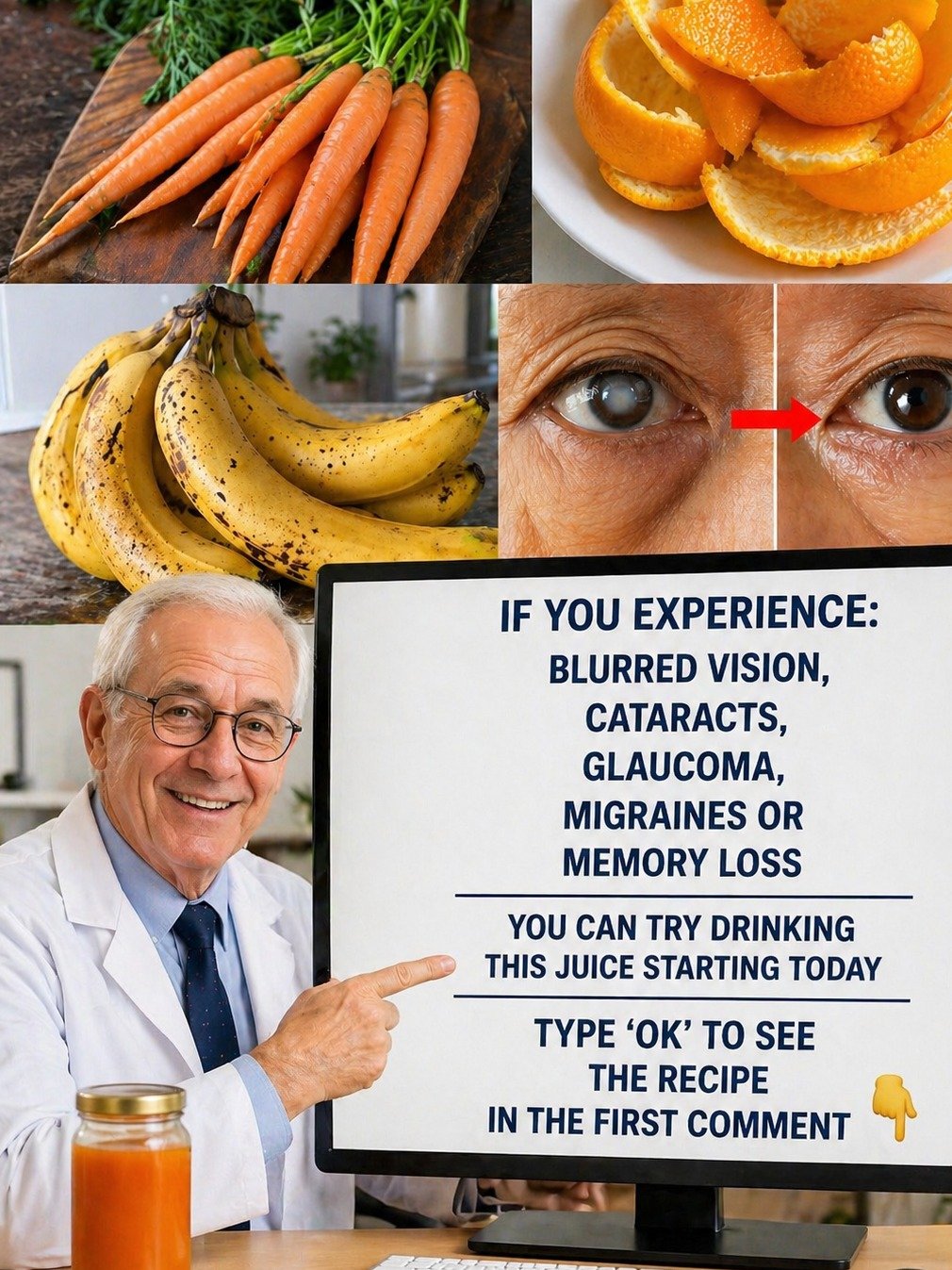 The Forgotten 3-Ingredient Juice That Could Revitalize Your Vision & Memory (Don't Scroll Past This!)