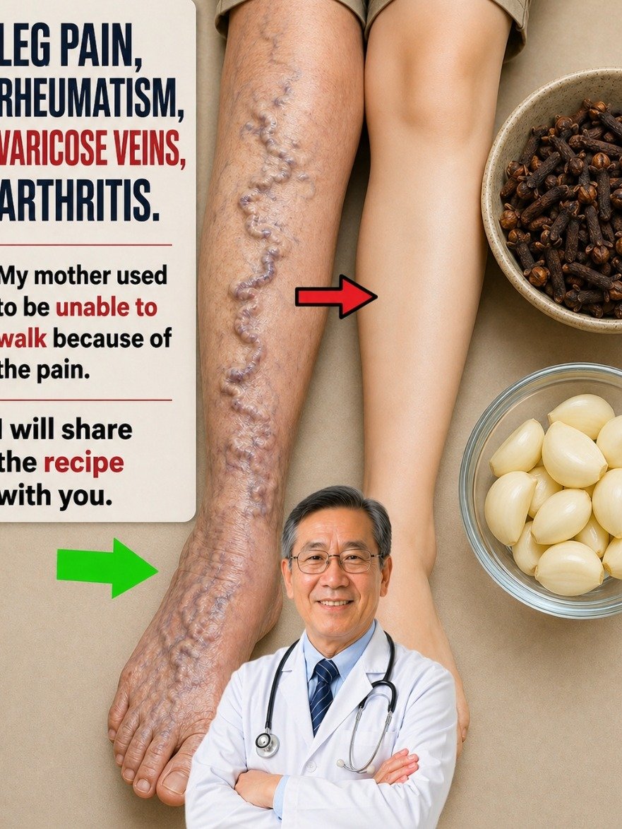 My Mom Couldn't Walk Anymore... Until This Simple Garlic & Clove Blend Changed EVERYTHING! 🤯