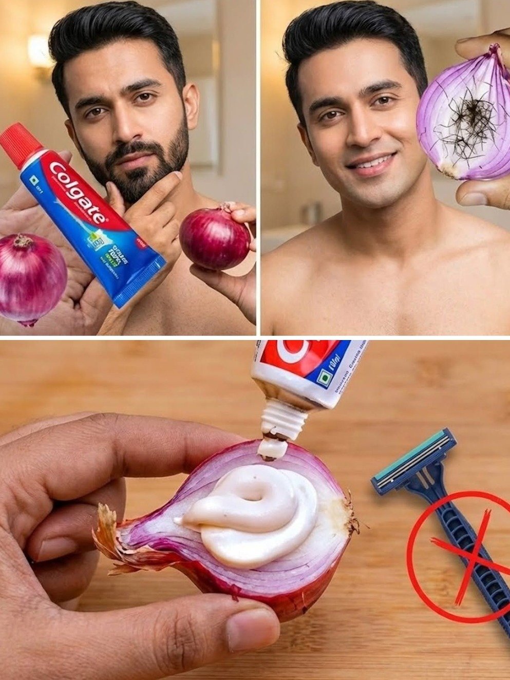 Ditch the Razor: This WEIRD Onion & Toothpaste Hack Promises Pain-Free Hair Reduction! (Does it ACTUALLY Work?)