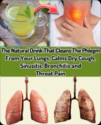 Your Lungs Are Crying Out For This! Discover The 5-Ingredient Drink That Deep Cleanses & Boosts Breathing