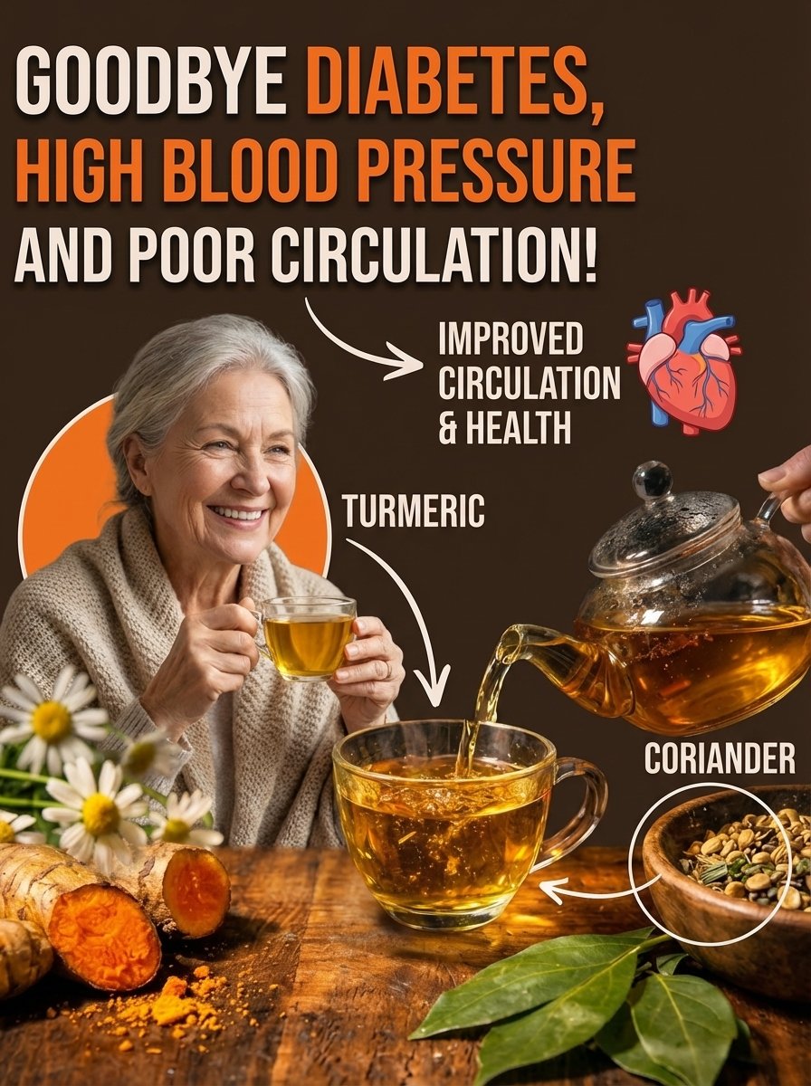 Don't Miss Out! The Simple 4-Ingredient Drink That's Revolutionizing Support for Diabetes, Circulation & Swollen Legs