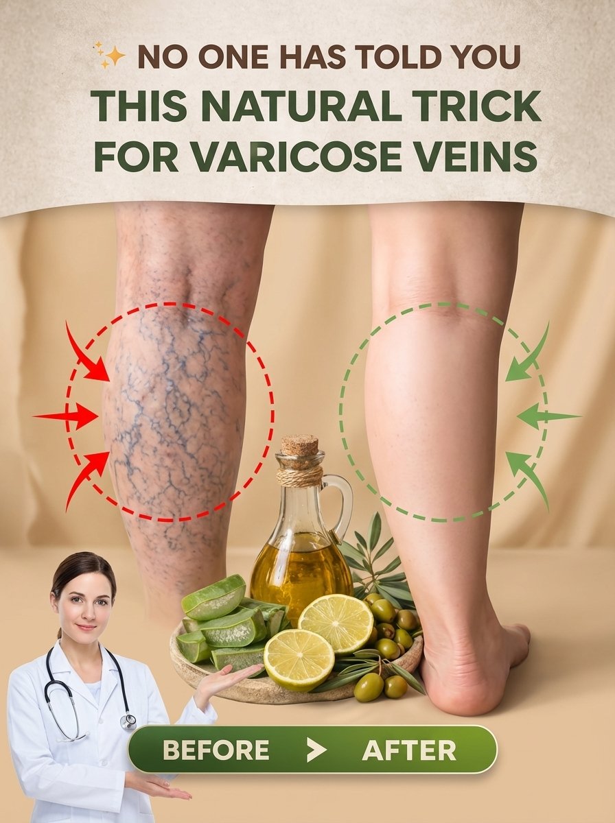 The Forgotten Grandma's Secret: 3 Natural Ingredients to Soothe Varicose Veins & Transform Your Legs!