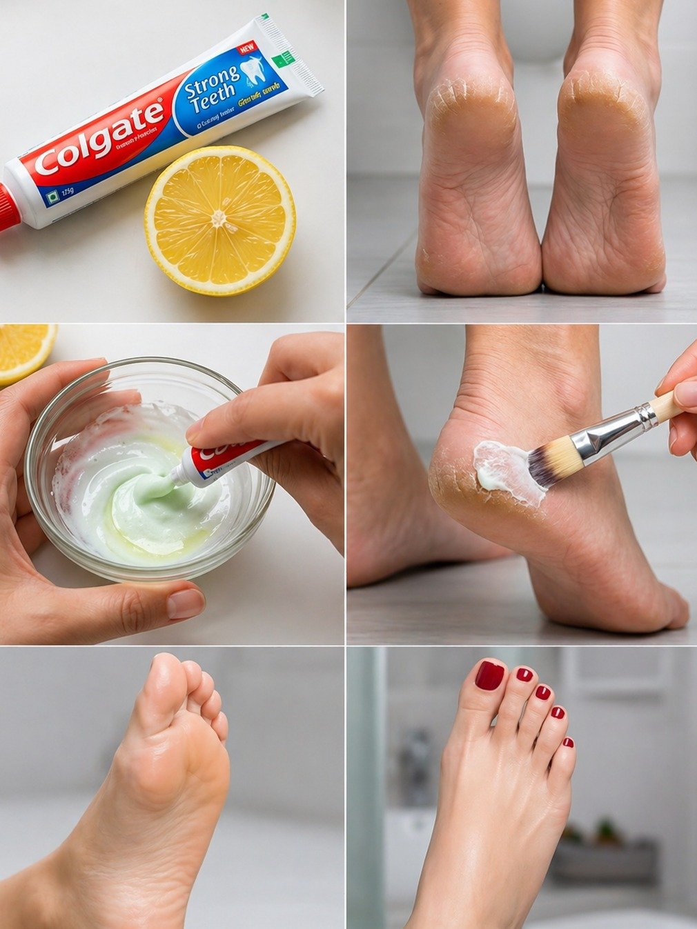The Shocking 5-Minute Trick for Baby-Soft Heels: Lemon & Toothpaste Will Transform Your Feet!