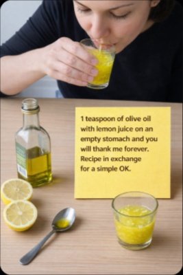 The Ancient Morning Elixir: What Happens When You Drink Olive Oil & Lemon on an Empty Stomach?