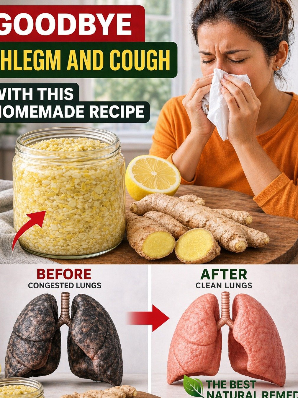 Unlock Your Lungs: The Forgotten Garlic & Ginger Cure for Stubborn Mucus, Coughs & Sore Throats You NEED to Try NOW!