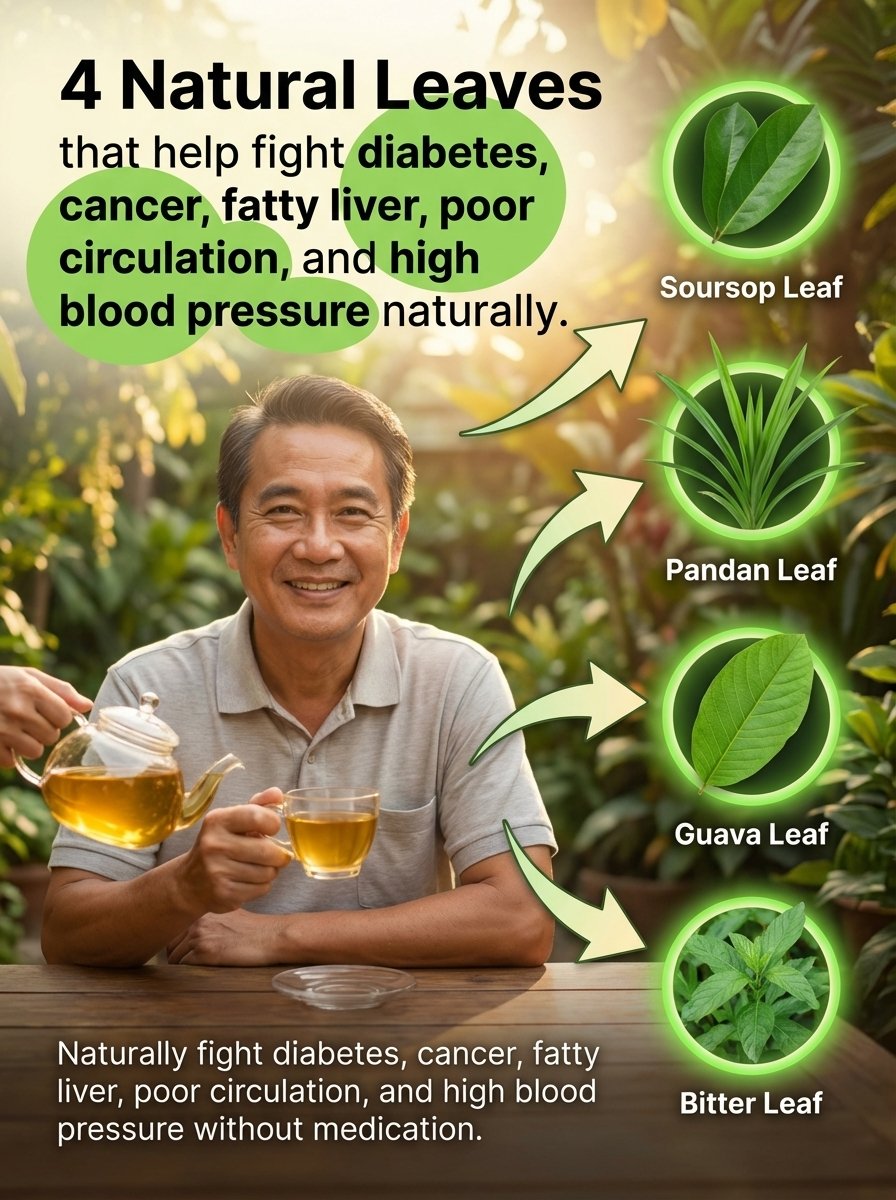 Unlock the Power of 4 Everyday Leaves: This Simple Brew Could Transform Your Wellness Journey!