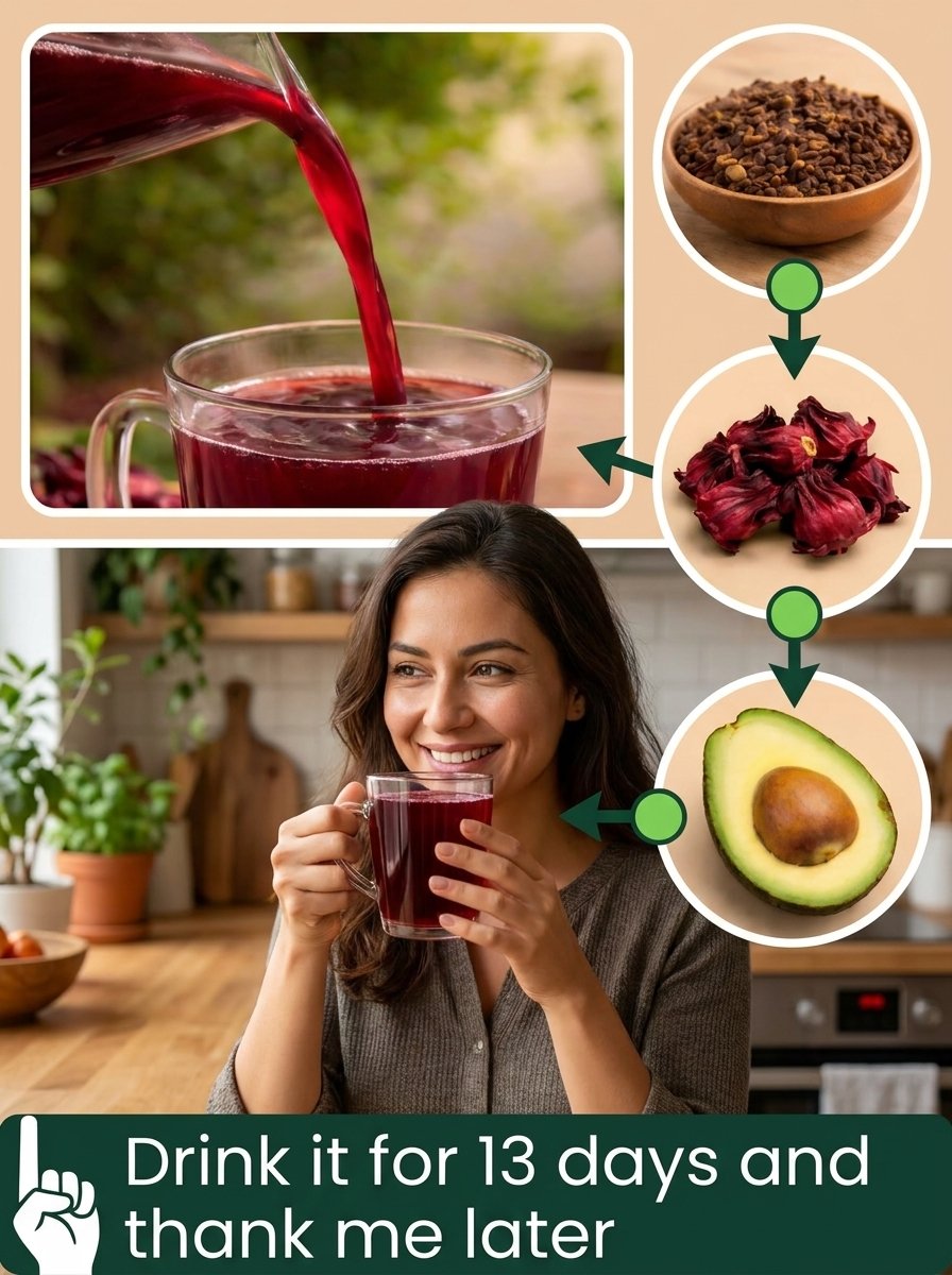 Unlock Ancient Secrets: This Avocado Seed & Hibiscus Tea Could Revolutionize Your Health in 13 Days!
