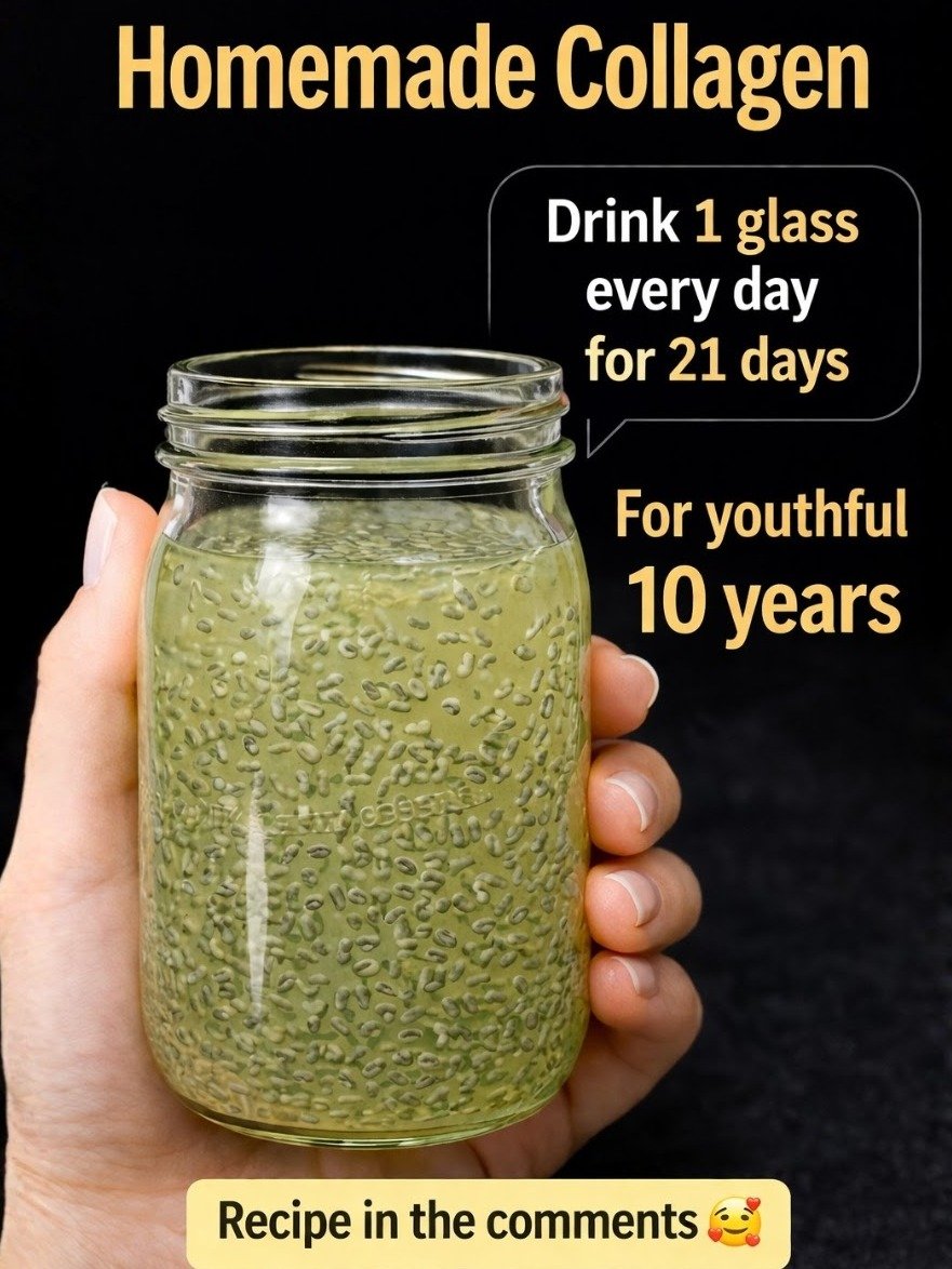 The 21-Day Secret: This Homemade Collagen Drink Could REVOLUTIONIZE Your Skin (and Hair & Nails)!