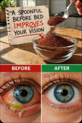 Revealed: The 1 Simple Spoonful Before Bed That Could Boost Your Eye Health After 60