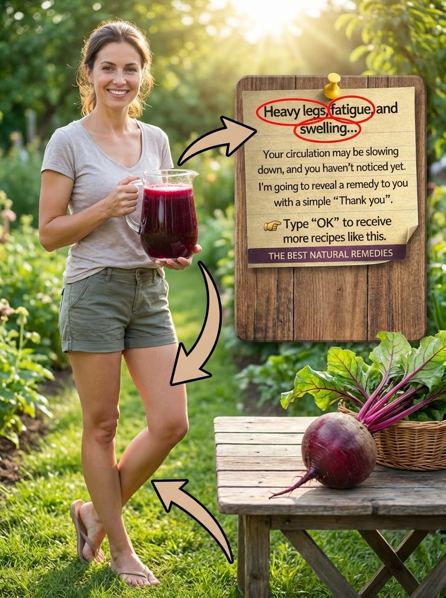 Unlock Lighter Legs: The 1-Minute DIY Drink That Could Revolutionize Your Circulation