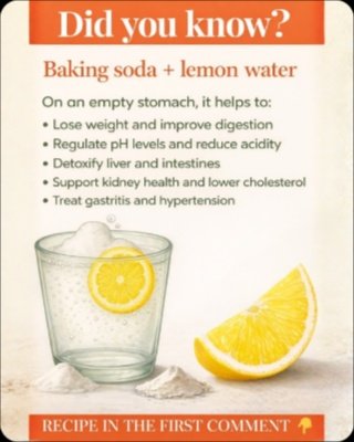 Unlock Your Body's Secret Weapon: The Shocking Benefits of Lemon Water and Baking Soda You NEED to Know!